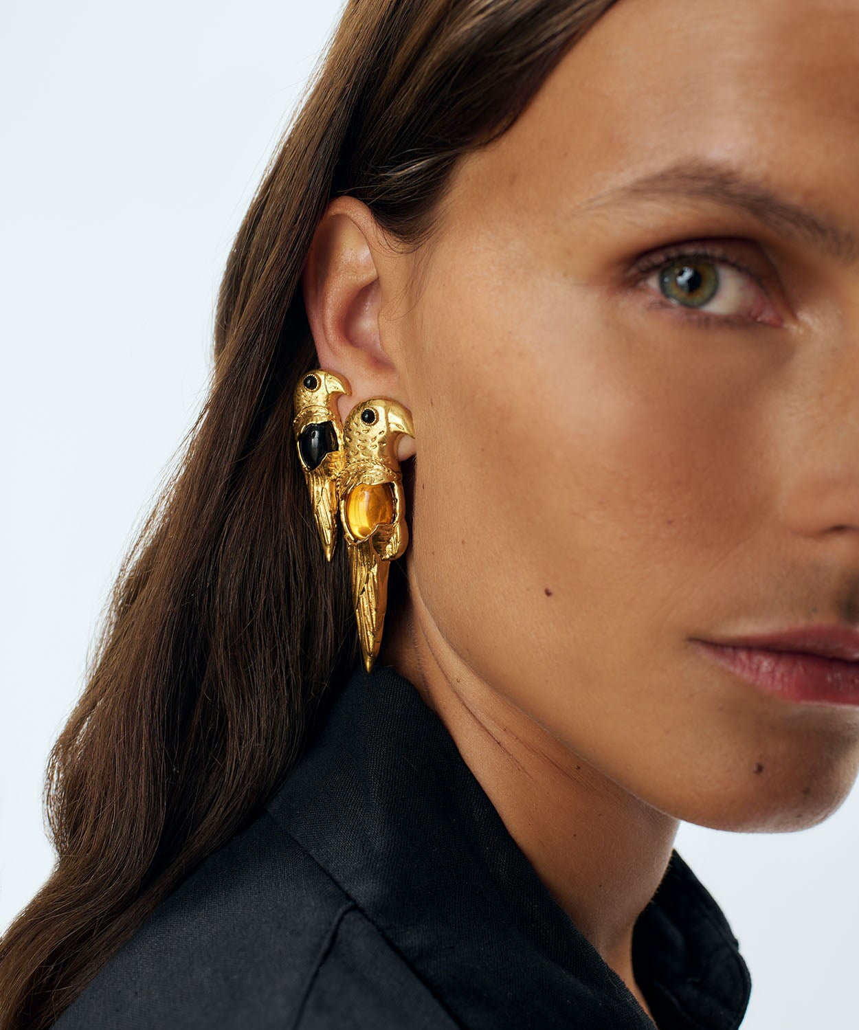 Parrot Earrings Sonia Petroff 