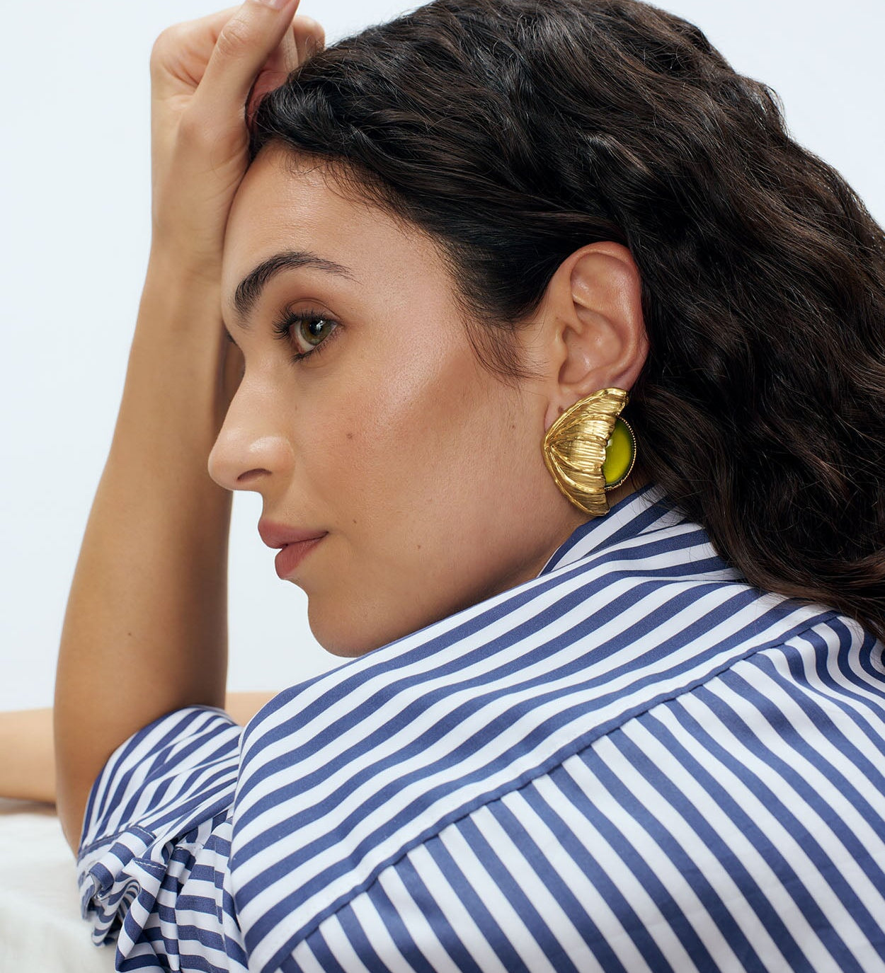 Retro Flower Earrings Sonia Petroff 