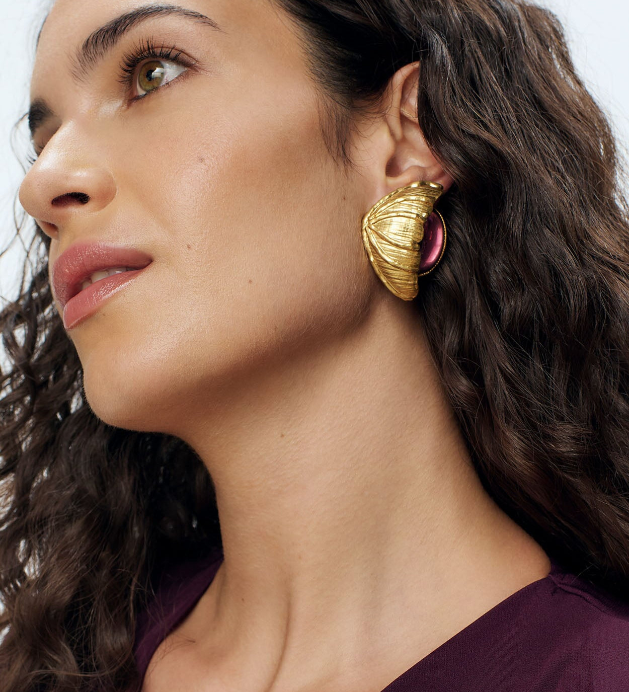 Retro Flower Earrings Sonia Petroff 