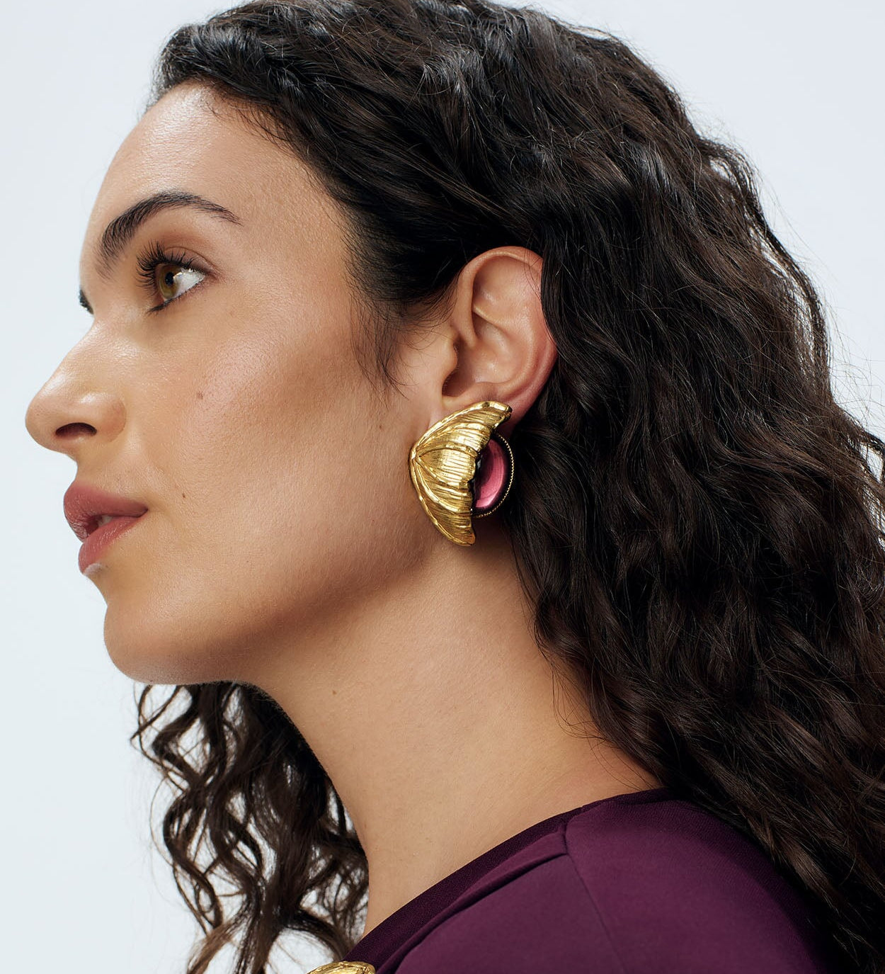 Retro Flower Earrings Sonia Petroff 