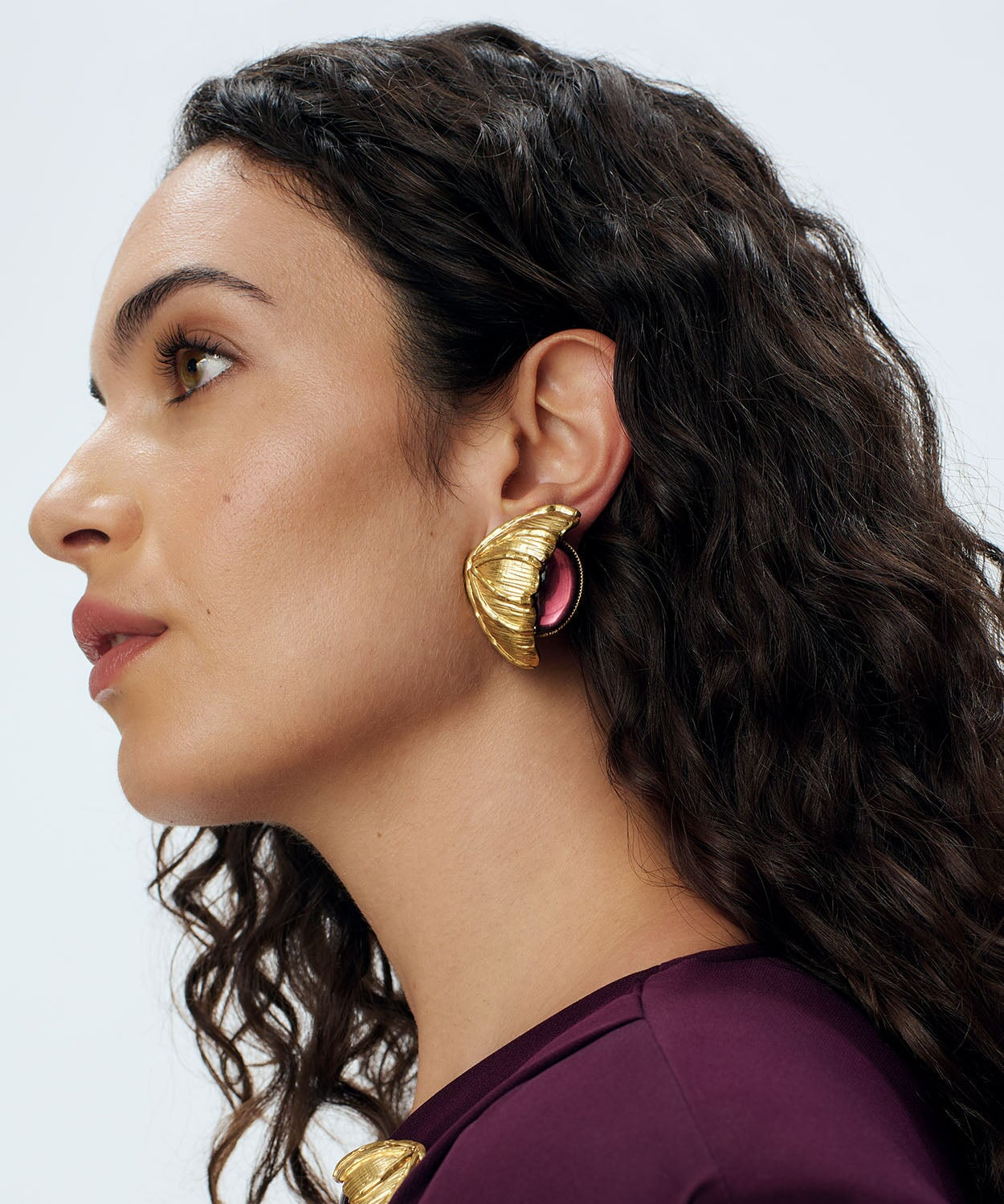 Retro Flower Earrings Sonia Petroff 