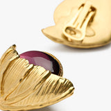 Retro Flower Earrings Sonia Petroff 