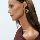 Seahorse Short Earrings Sonia Petroff 