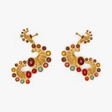 Seahorse Short Earrings Sonia Petroff 