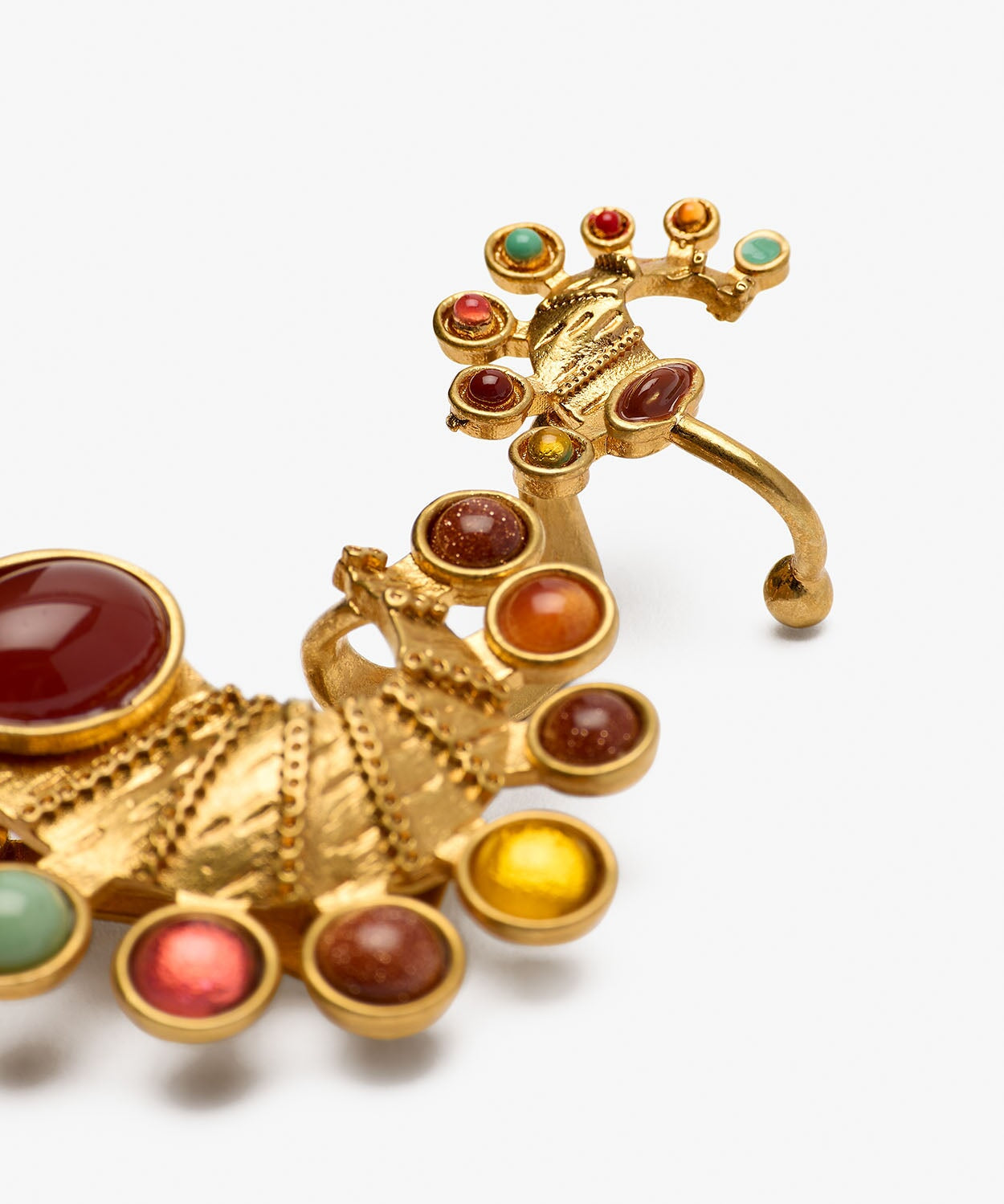 Seahorse Short Earrings Sonia Petroff 