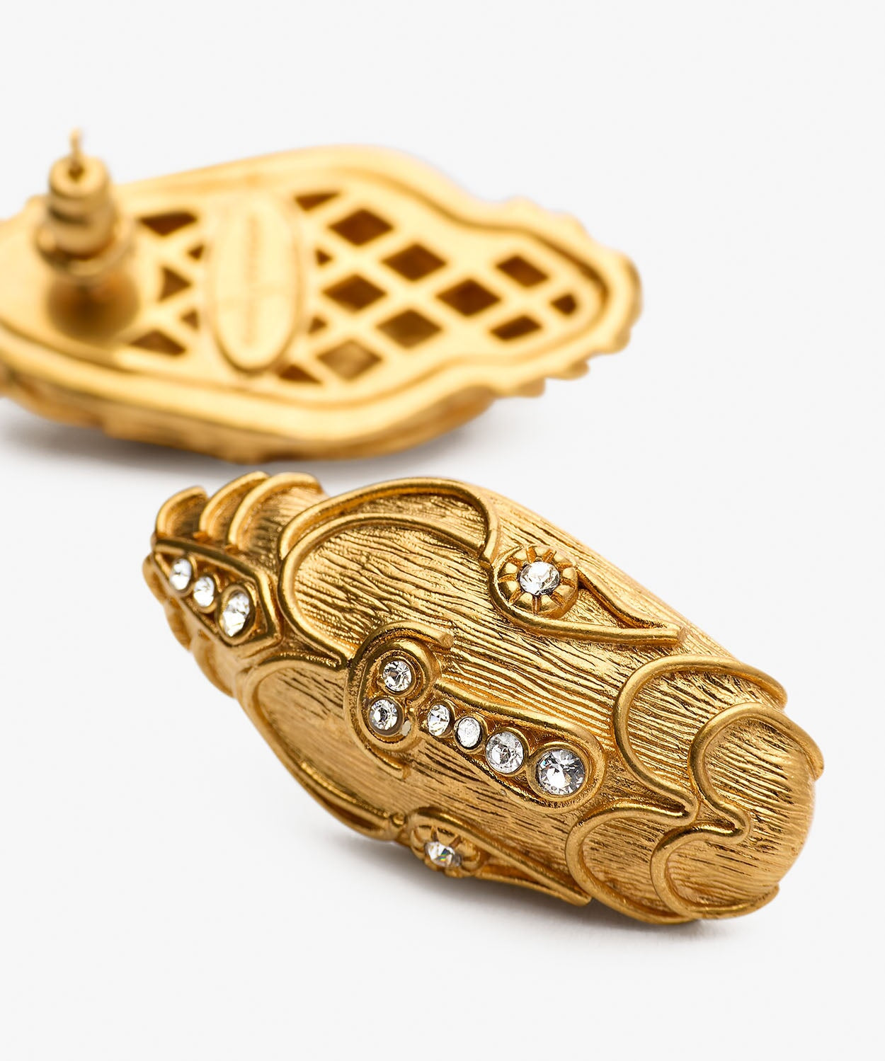 Serpente Earrings Pierced Sonia Petroff 