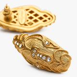 Serpente Earrings Pierced Sonia Petroff 