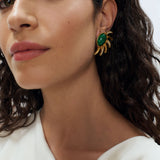 Sun Half Earrings Sonia Petroff 