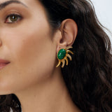 Sun Half Earrings Sonia Petroff 