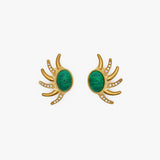 Sun Half Earrings Sonia Petroff 