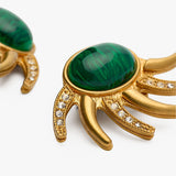 Sun Half Earrings Sonia Petroff 