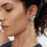 Swan Earrings Sonia Petroff 