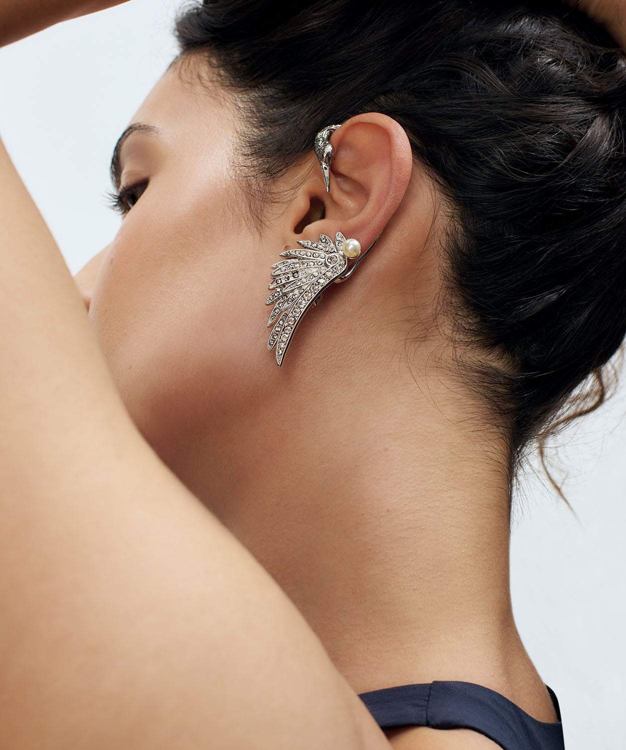 Swan Earrings Sonia Petroff 