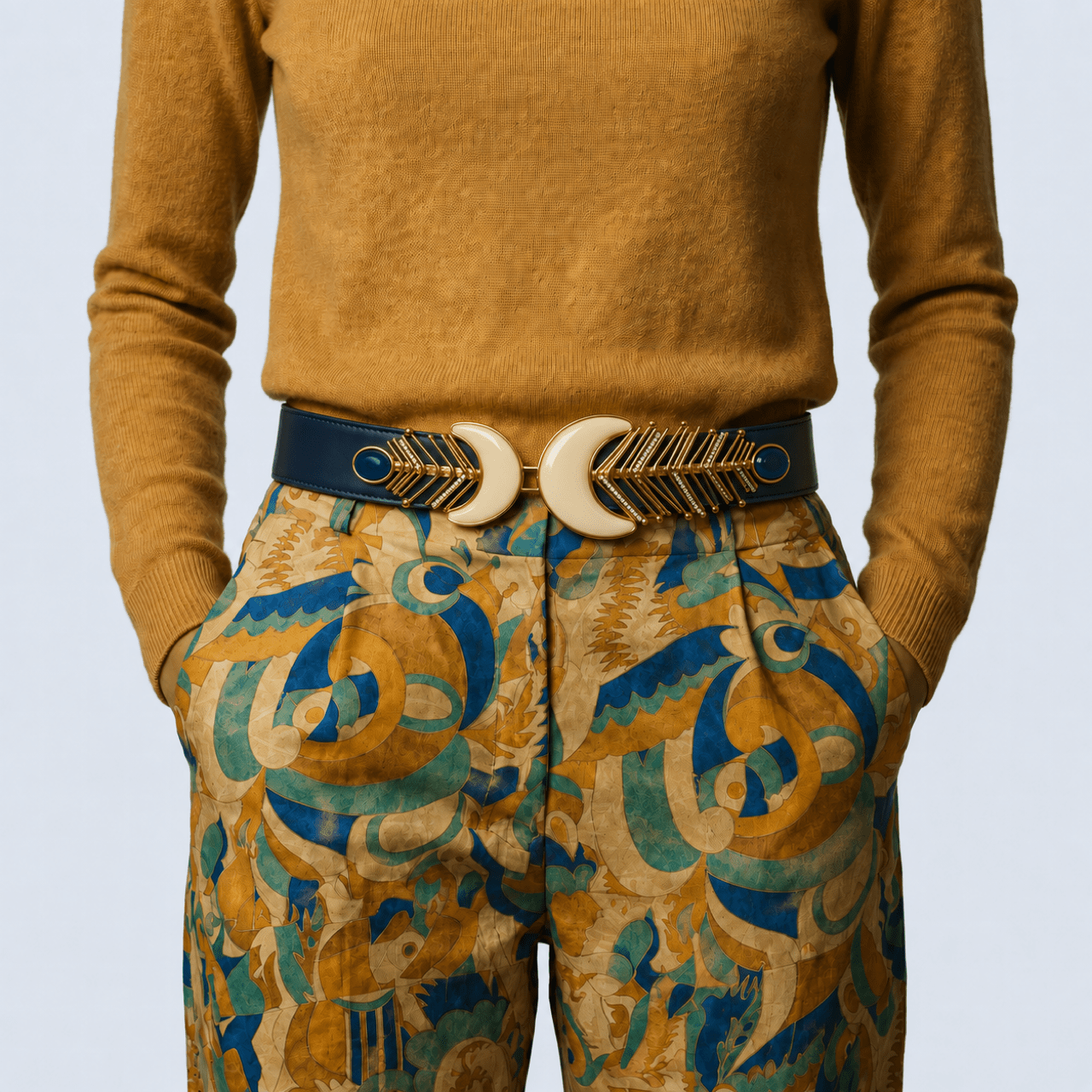 Shela Belt - Blue Sonia Petroff 