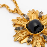Black Lily Pendant Sonia Petroff 