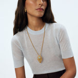 Kiss Fish Necklace Sonia Petroff 