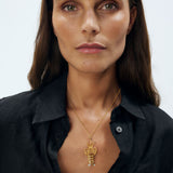 Lobster Necklace Pendant Sonia Petroff 