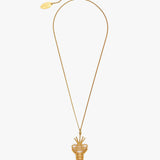 Lobster Necklace Pendant Sonia Petroff 