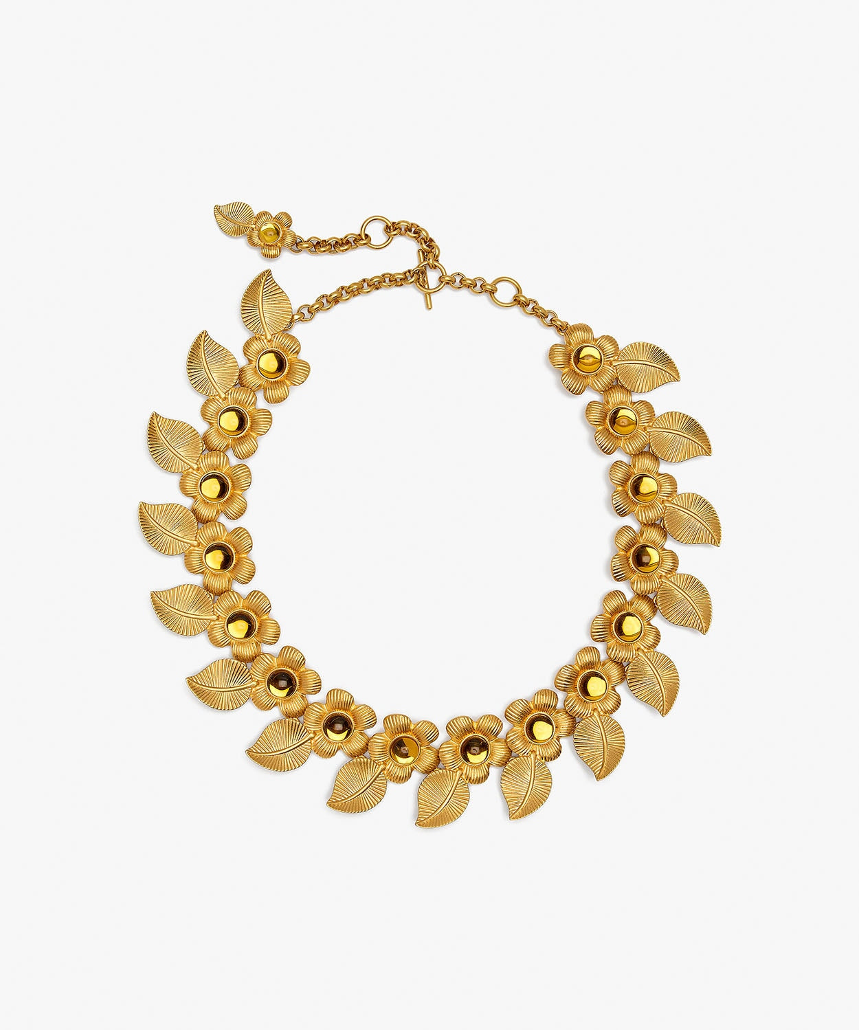 Retro Flower Necklace Sonia Petroff 