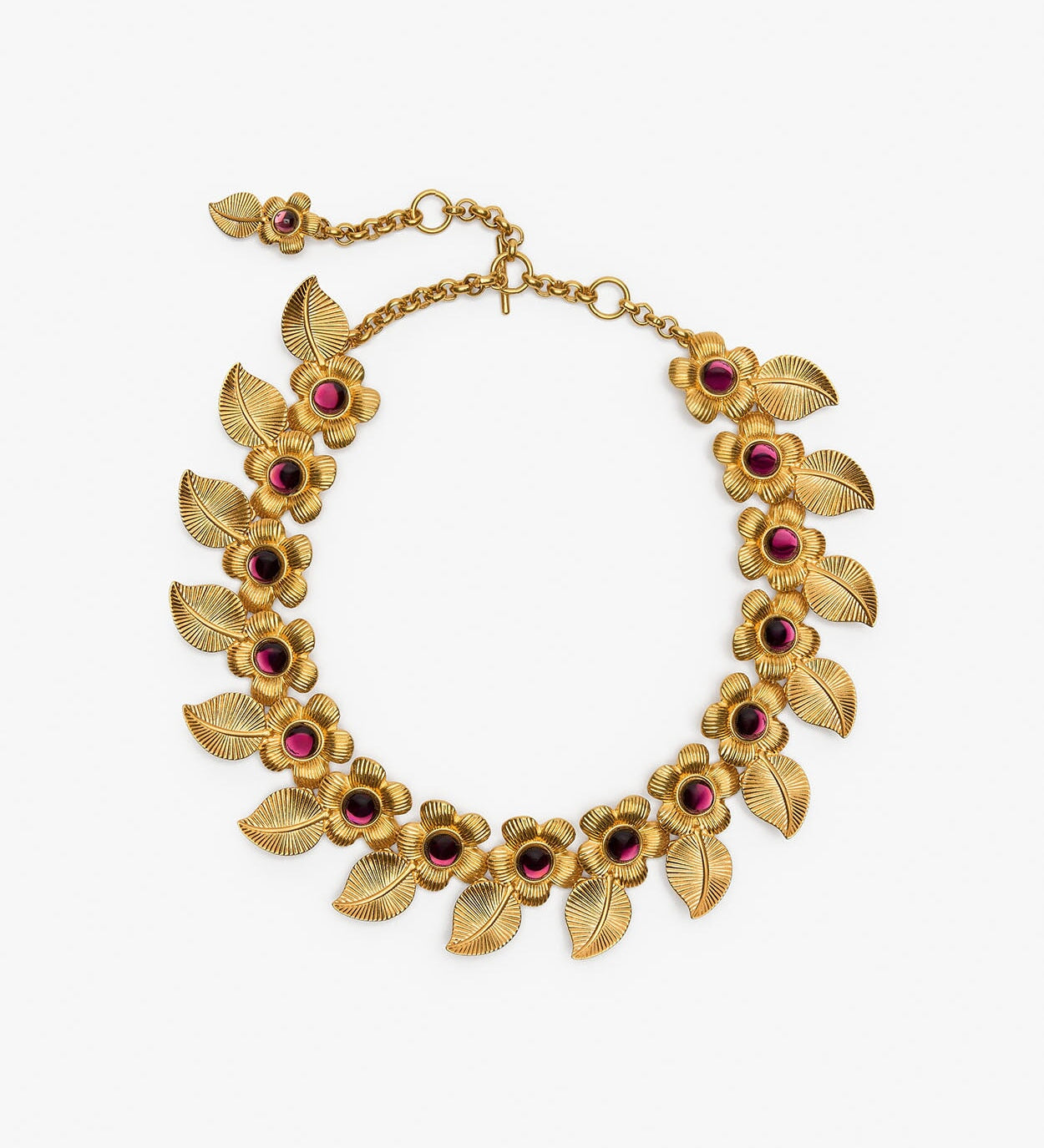 Retro Flower Necklace Sonia Petroff 