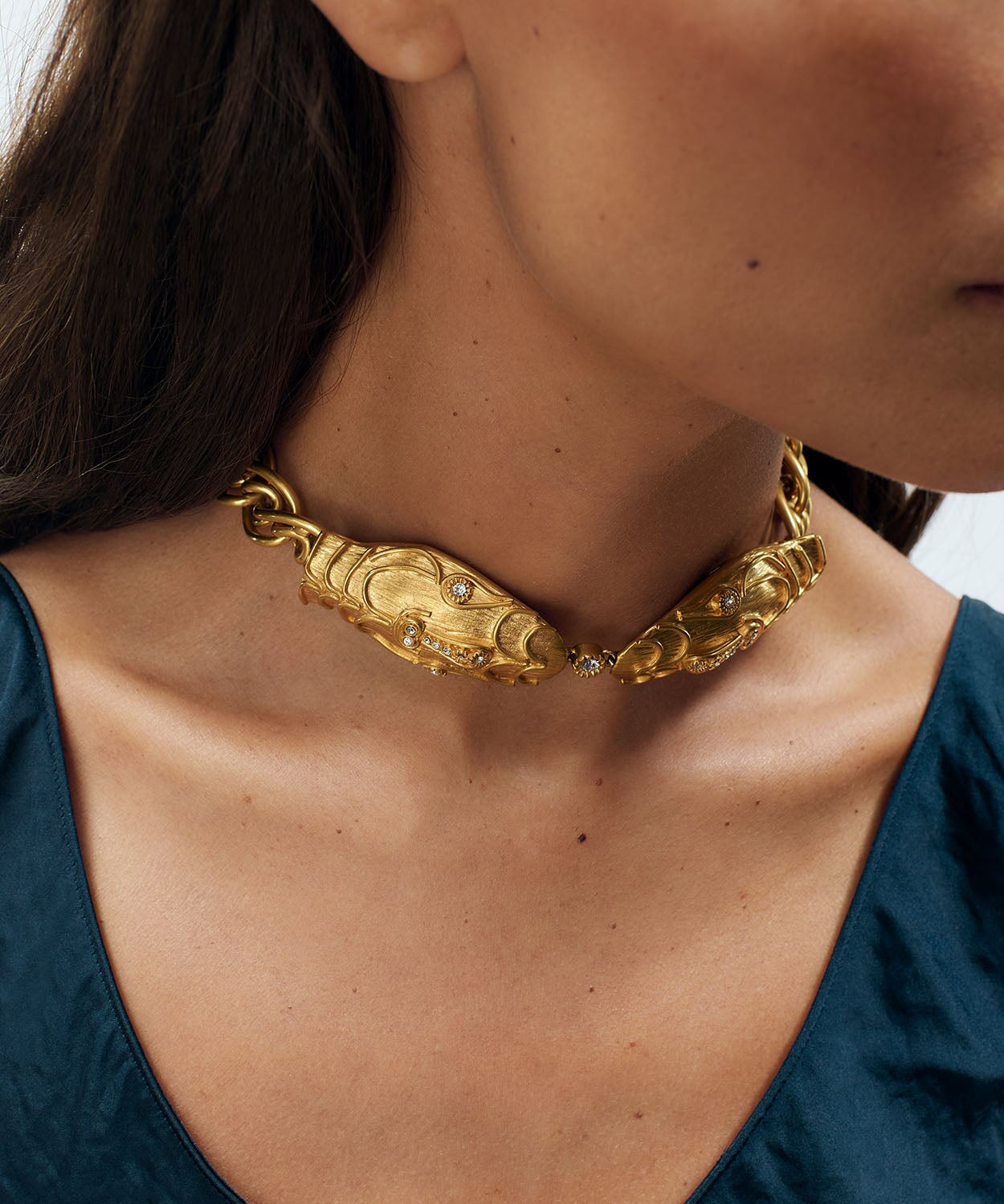 Serpente Necklace Sonia Petroff 