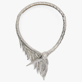 Swan Necklace Statement Sonia Petroff 