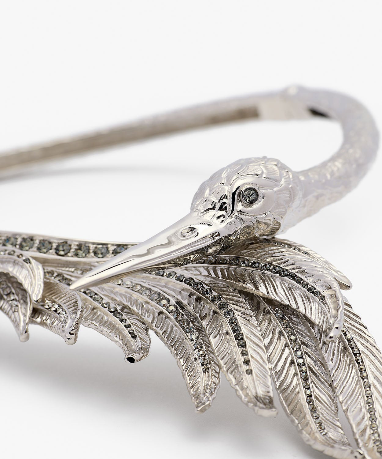 Swan Necklace Statement Sonia Petroff 