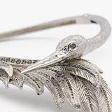 Swan Necklace Statement Sonia Petroff 