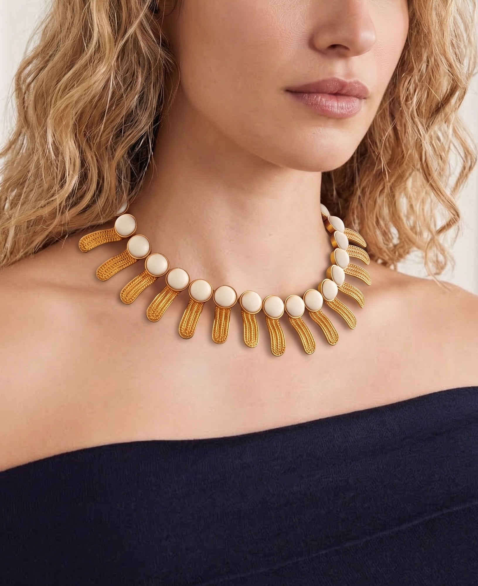 Orofina Collar Necklace Sonia Petroff 