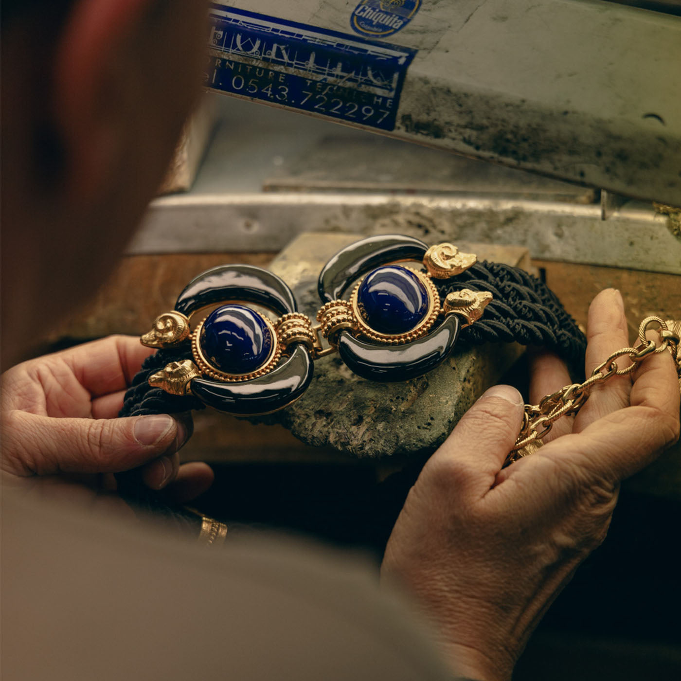 Shela Belt - Blue – Sonia Petroff