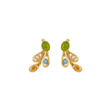 Pavone Earrings Small Sonia Petroff 