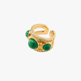 Cascata Pinky Ring - Green Sonia Petroff 