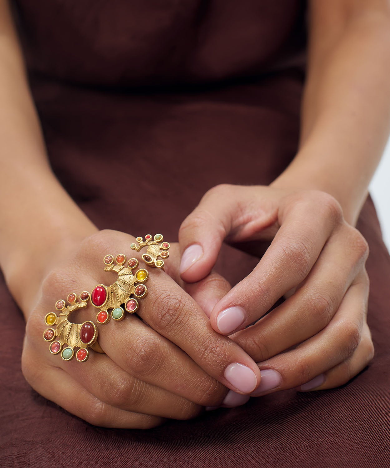 Seahorse Long Ring Sonia Petroff 