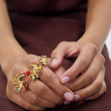 Seahorse Long Ring Sonia Petroff 