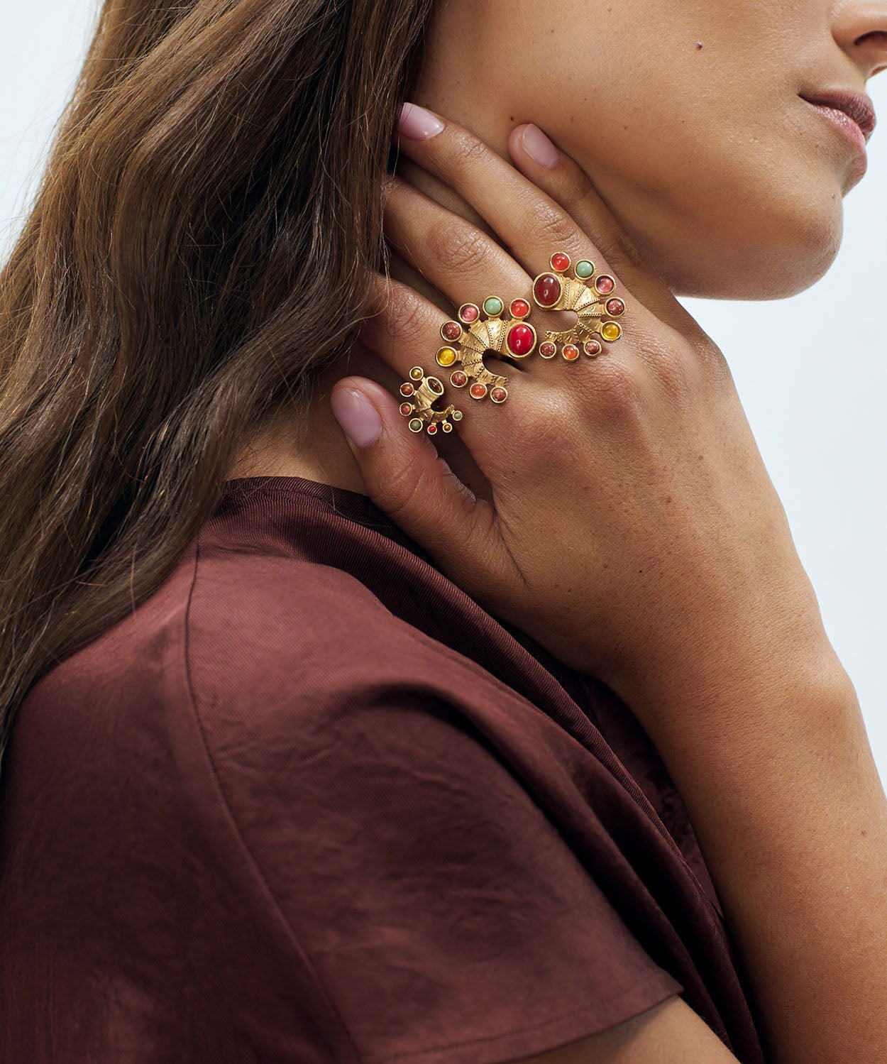 Seahorse Long Ring Sonia Petroff 