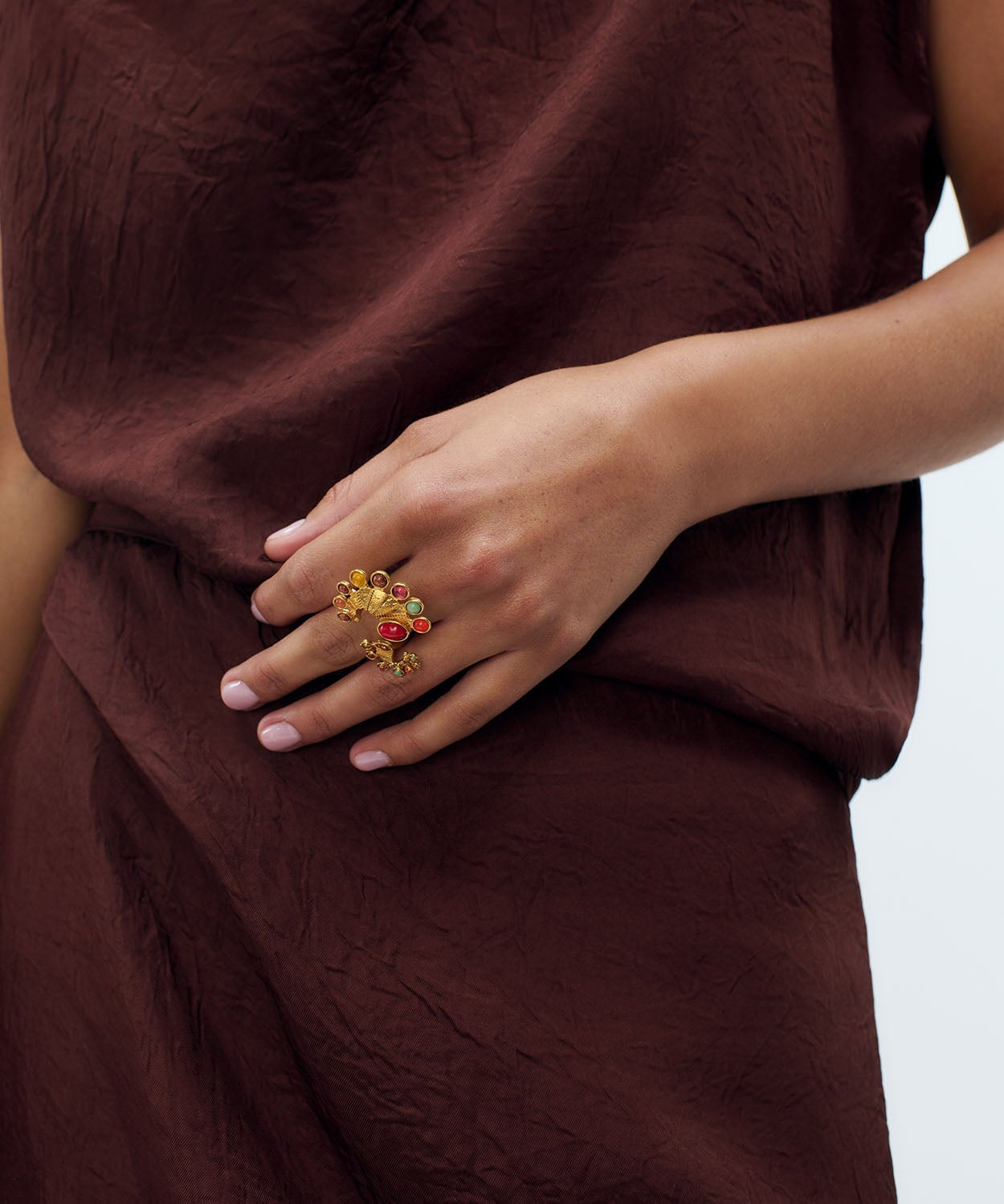 Seahorse Short Ring Sonia Petroff 