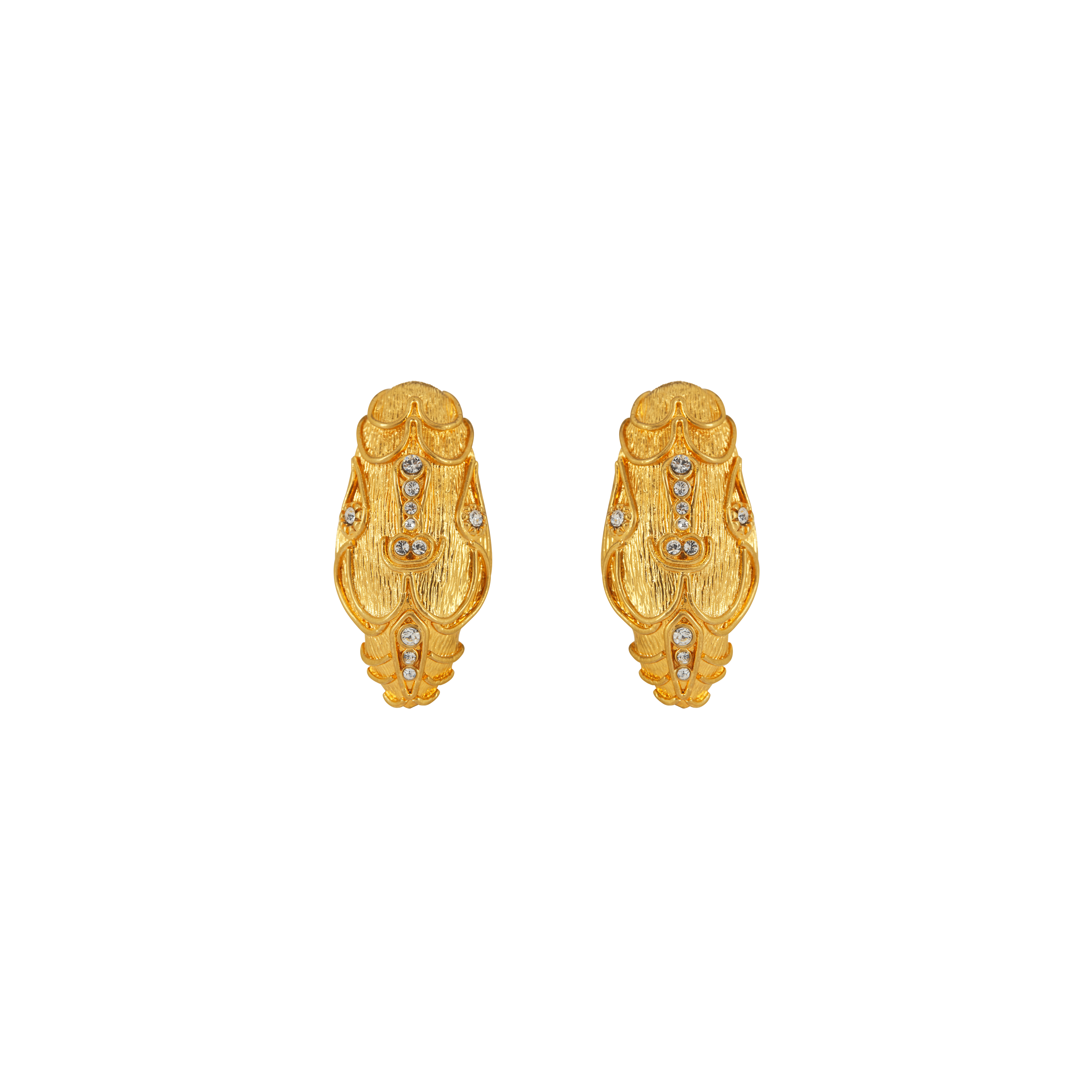 Serpente Earrings Pierced Sonia Petroff