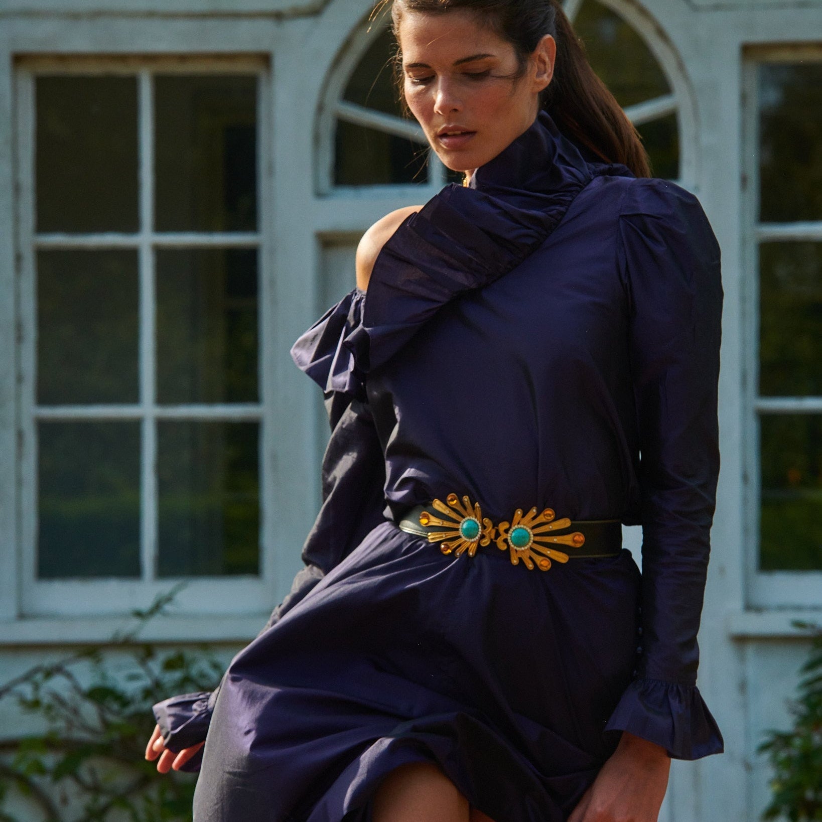 Kiss Fish Belt - Black Sonia Petroff 