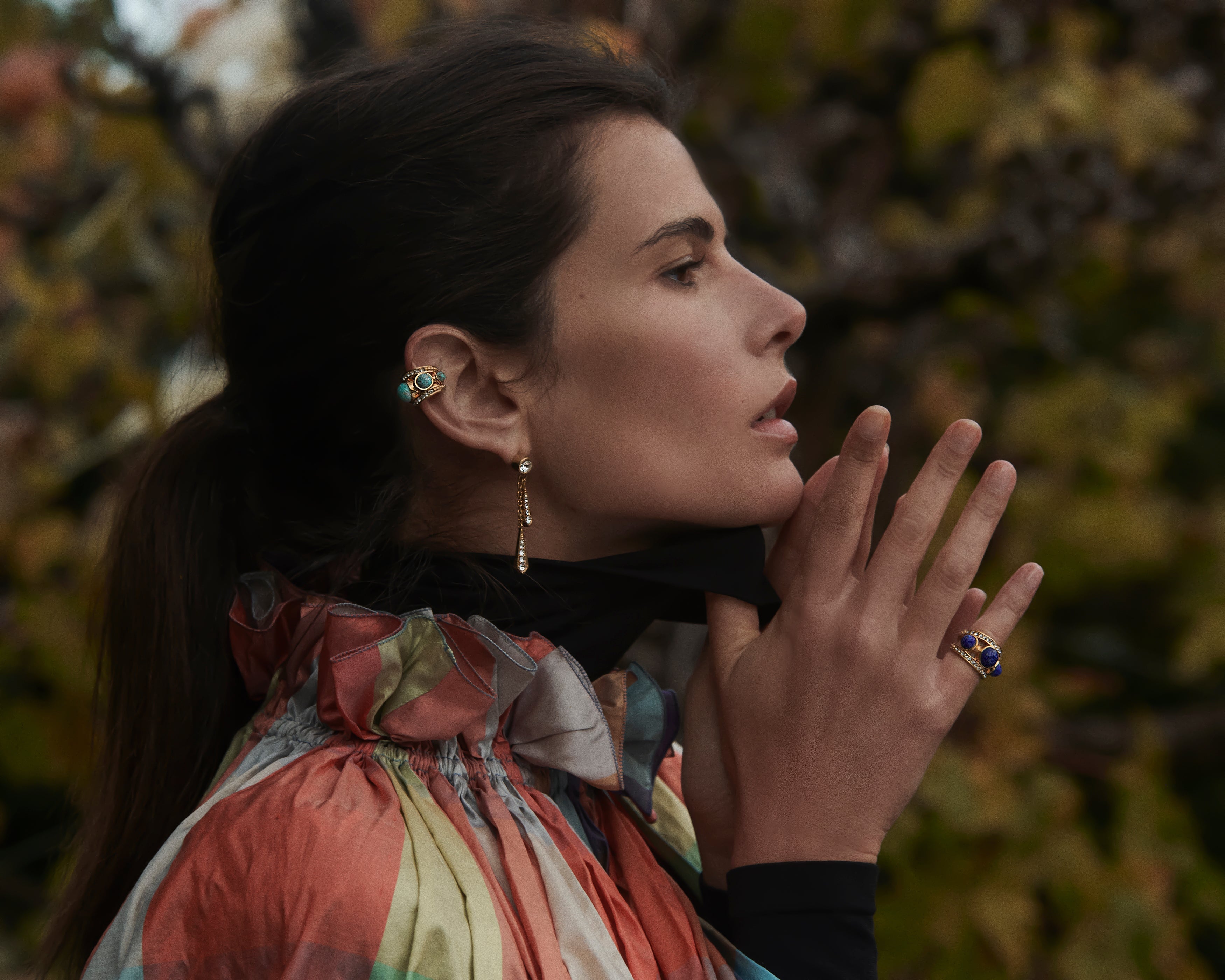 Cascata Drop Earrings Sonia Petroff