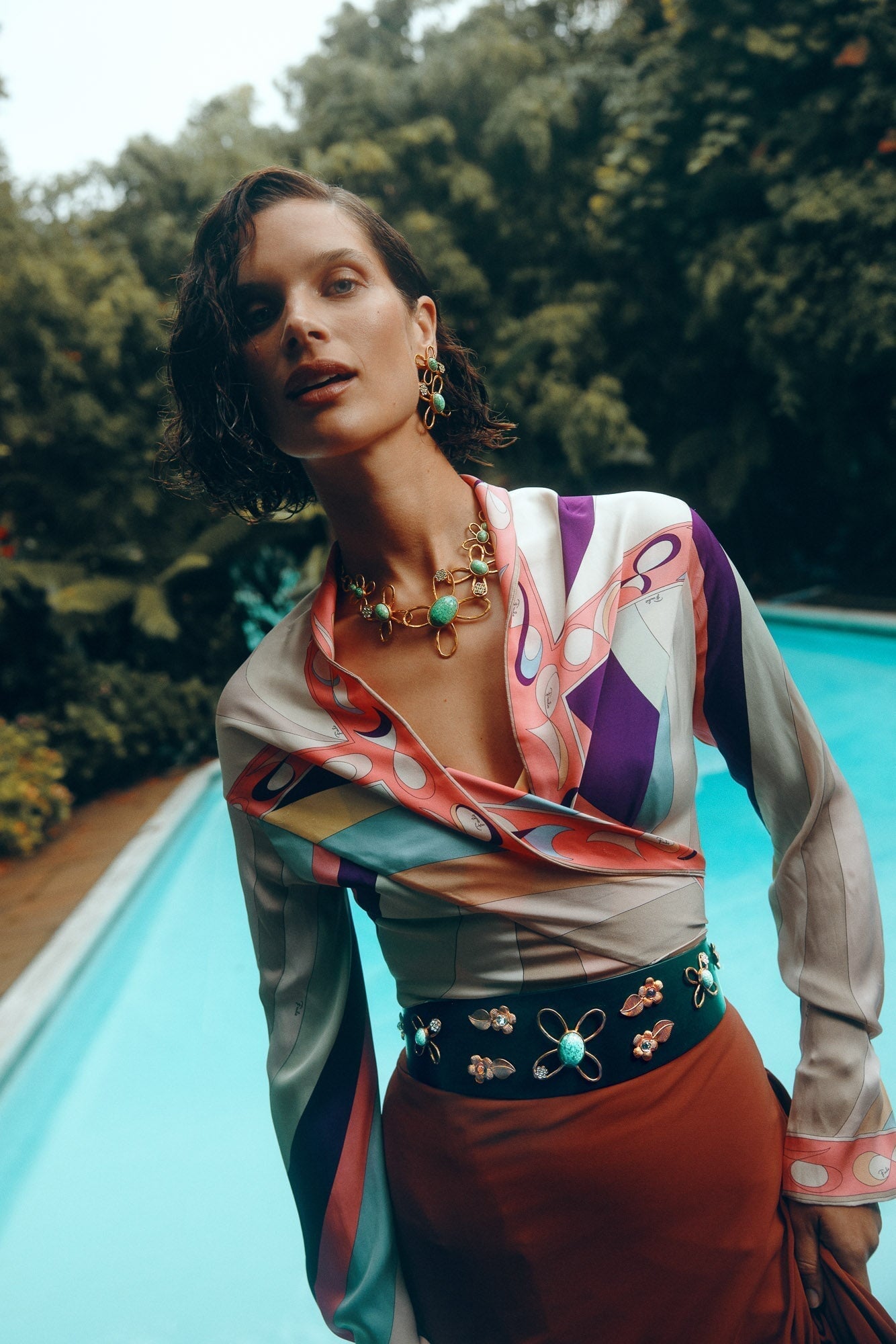 Big Blossom Necklace Sonia Petroff