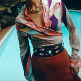 Big Blossom Belt - Green Sonia Petroff 