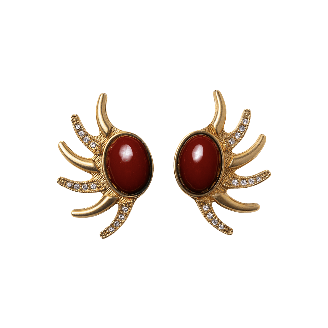 Sun Half Earrings Sonia Petroff