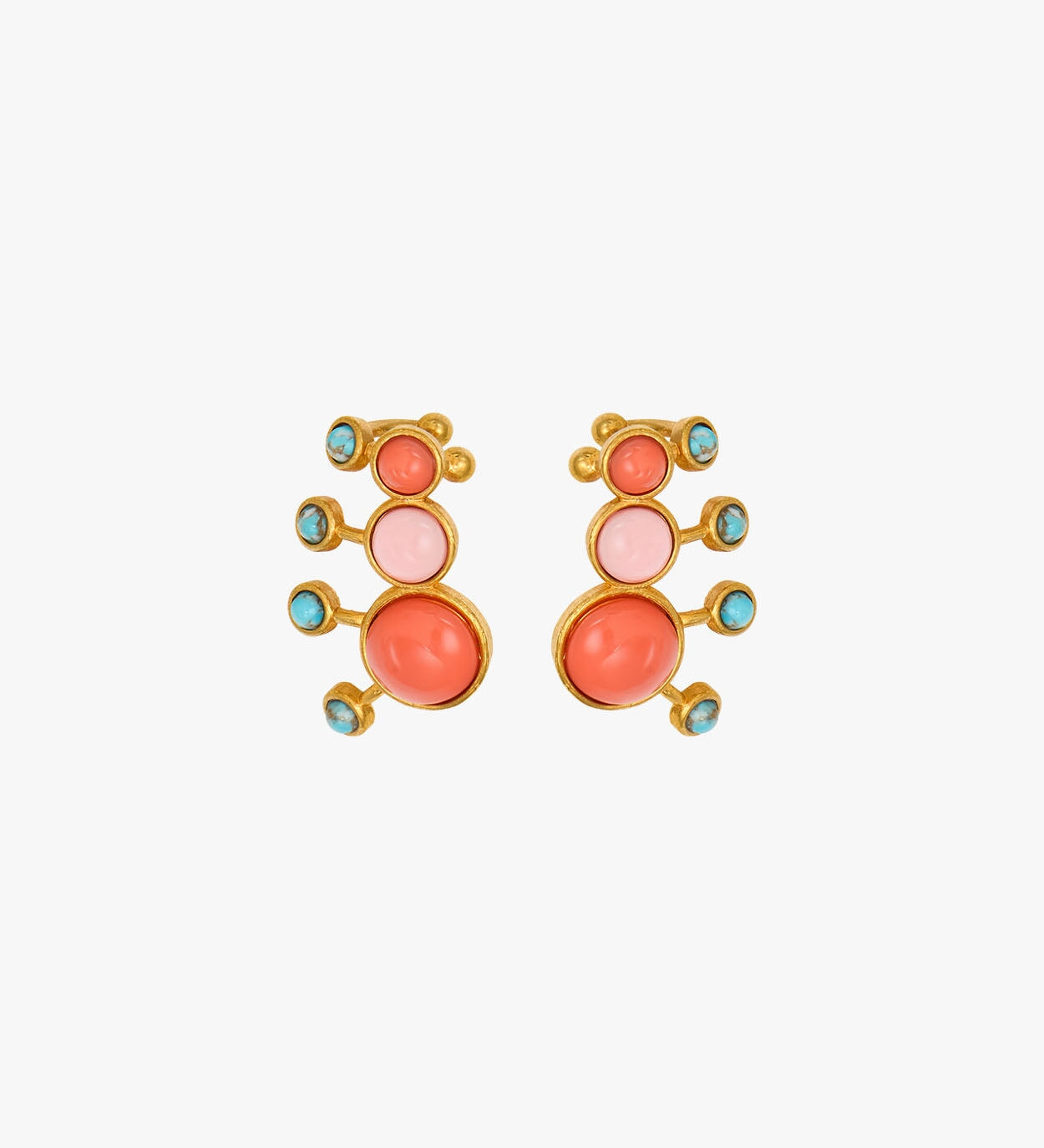 Zinnia Earrings Sonia Petroff 
