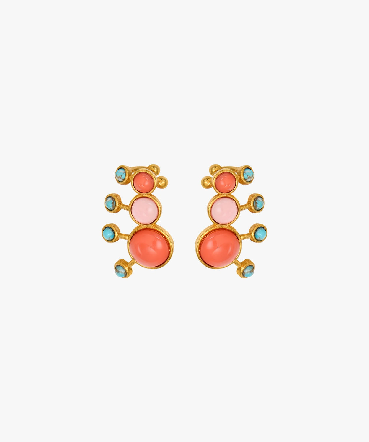 Zinnia Earrings Sonia Petroff 