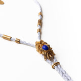 White Gold Dragonfish Luxury Necklace Sonia Petroff