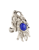 Load image into Gallery viewer, Silver Dragonfish Luxury Ring Sonia Petroff 14 gb 
