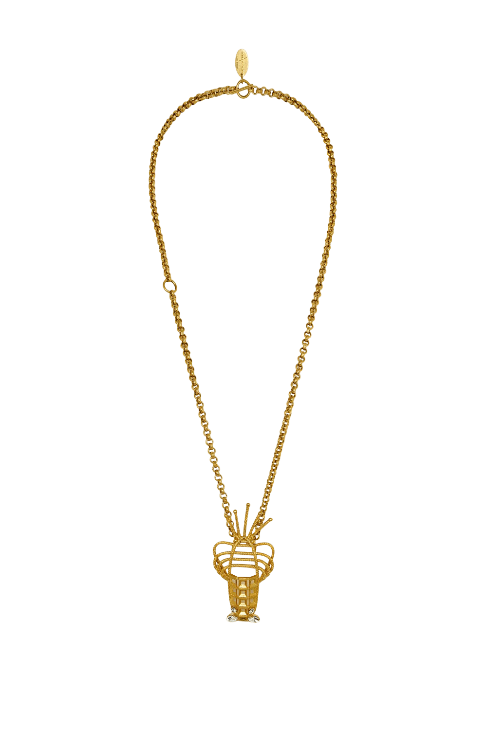 Lobster Pendant Chain Necklace Sonia Petroff