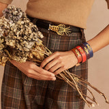 Lobster Leather Bracelet
