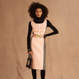 Pearl Gold Pink Swan Belt - Sample